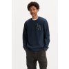 Levi's pánska mikina Levi's Standard Fit Graphic Crewneck Sweatshir 38423 0103 Modrá