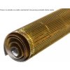 Lepenka vlnitý kartón 50x70 cm rolka metal zlatá Lepenka vlnitý kartón 50x70 cm rolka metal zlatá
