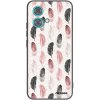 Picasee silikónový čierny obal pre Motorola Edge 40 Neo - Pírka 2 Picasee silikónový čierny obal pre Motorola Edge 40 Neo - Pírka 2