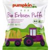 Pumpkin Organics BIO Fúkané chrumky 20 g - Hrachové (12. mesiac)