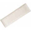 MIJ Servírovací tanier CONTOUR 33 x 10,5 cm biela keramika