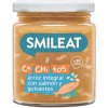 Smileat Bio losos s hnědou rýží a zeleninou s extra panenským olivovým olejem 230 g