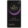 Kondómy Unimil SKYN ELITE, ultratenké, bez latexu, lubrikované, 24 ks Kondómy Unimil SKYN ELITE, ultratenké, bez latexu, lubrikované, 24 ks