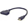 Gembird adaptér HDMI (M) na 2 x HDMI (F), kábel, pasívna rozdvojka DSP-2PH4-04 Gembird adaptér HDMI (M) na 2 x HDMI (F), kábel, pasívna rozdvojka DSP-2PH4-04