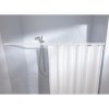 Kleine Wolke Nastaviteľná sprchová tyč biela pr. 25 mm, 125-220 cm Kleine Wolke Nastaviteľná sprchová tyč biela pr. 25 mm, 125-220 cm