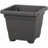 Nohelgarden Květník QUADRATO plastový antracitový 54x54x42cm Nohelgarden Květník QUADRATO plastový antracitový 54x54x42cm