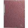Exacompta spisovej dosky s gumičkou a štítkom Skandi A4 staroružová Exacompta spisovej dosky s gumičkou a štítkom Skandi A4 staroružová