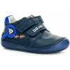 D.D.Step DDStep S070-52576A modré celoročné členkové barefoot topánky
