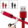 Bomba Nezničiteľný rýchlonabíjací obnoviteľný USB kábel 1,5M - Android/iPhone Farba: Červená, USB Konektor: Micro USB (Android) Bomba Nezničiteľný rýchlonabíjací obnoviteľný USB kábel 1,5M - Android/iPhone Farba: Červená, USB Konektor: Micro USB (Android)