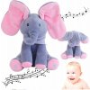 Interaktívny plyšový Slon Sloník plyšová hračka ZA3112 Interaktívny plyšový Slon Sloník plyšová hračka ZA3112