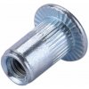 Fortum 4770683 Matice nitovacie oceľové, M3x8mm, 50ks, pozinkované Fortum 4770683 Matice nitovacie oceľové, M3x8mm, 50ks, pozinkované