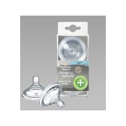 Tommee Tippee cumlík na fľaše - rýchly prietok, 2ks