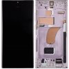 HQ OLED LCD displej s rámčekom pre Samsung Galaxy S23 Ultra, SM-S918, levanduľový HQ OLED LCD displej s rámčekom pre Samsung Galaxy S23 Ultra, SM-S918, levanduľový