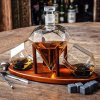 Luxusná diamantová karafa na whisky s pohármi – Diamond Decanter Set Luxusná diamantová karafa na whisky s pohármi – Diamond Decanter Set