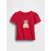 GAP Baby tričko Brannan Bear Červená 18-24M GAP Baby tričko Brannan Bear Červená 18-24M