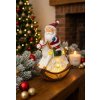 Dekorácia MagicHome Vianoce, Santa na koni, LED, polyresin, 12x5,5x18 cm Dekorácia MagicHome Vianoce, Santa na koni, LED, polyresin, 12x5,5x18 cm