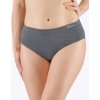 GINA Dámske bezšvové bambusové nohavičky Eco Bamboo | 01002P - šedá biela, L/XL GINA Dámske bezšvové bambusové nohavičky Eco Bamboo | 01002P - šedá biela, L/XL
