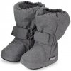 Detské zimné capáčky s Thinsulate vložkou protišmykovou podrážkou šedej melange Sterntaler Veľkosť: 21/22 Detské zimné capáčky s Thinsulate vložkou protišmykovou podrážkou šedej melange Sterntaler Veľkosť: 21/22
