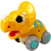 Lean Toys Dinosaurus na kolesách pre najmenších – žltý Lean Toys Dinosaurus na kolesách pre najmenších – žltý