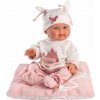 Llorens 26312 NEW BORN HOLČIČKA - realistická bábika bábätko s celovinylovým telom - 26 cm MA4-26312 Llorens 26312 NEW BORN HOLČIČKA - realistická bábika bábätko s celovinylovým telom - 26 cm MA4-26312