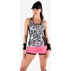 Dámske tielko Hydrogen Chrome Tech Tank Top Black/White M Dámske tielko Hydrogen Chrome Tech Tank Top Black/White M