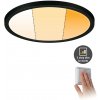 Paulmann Areo Panel dimtowarm round black Ø23cm - 93102 Paulmann Areo Panel dimtowarm round black Ø23cm - 93102