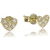 GOLDIE Zlaté náušnice srdiečka LEA1202.TR GOLDIE Zlaté náušnice srdiečka LEA1202.TR