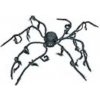 Halloween animovaný pavouk s LED očima Halloween animovaný pavouk s LED očima