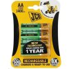 JCB RTU NiMH AA/R06, min.2400mAh, přednabitá, blistr 4 ks JCB RTU NiMH AA/R06, min.2400mAh, přednabitá, blistr 4 ks