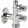 Arco Sapho, Kombinovaný práčkový ventil s odbočkou 1/2'x3/4'x3/8', anticalc, chróm Arco Sapho, Kombinovaný práčkový ventil s odbočkou 1/2'x3/4'x3/8', anticalc, chróm