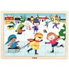 Detské drevené puzzle Viga Zima Detské drevené puzzle Viga Zima