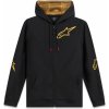 Alpinestars mikina SESSIONS 3 HOODIE černá/zlatá Alpinestars mikina SESSIONS 3 HOODIE černá/zlatá