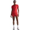 Nike Dámske bežecké tričko TEMPO červená strieborná Nike Dámske bežecké tričko TEMPO červená strieborná