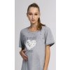 Dámska materská nočná košeľa Vienetta Secret Srdce z kopretin Dámska materská nočná košeľa Vienetta Secret Srdce z kopretin