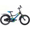 Kenzel Dětské jízdní kolo Lime RF16 1spd 2024 černo-modré
