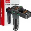 FM transmitter 2×USB-A 1×USB-C mircoSD 12V 24V AMiO-04653 FM transmitter 2×USB-A 1×USB-C mircoSD 12V 24V AMiO-04653