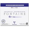 Clairefontaine Akvarelový blok Fontaine Semi Glazed 24 x 30 cm 25 listov 300 g
