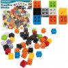 Kruzzel 26377 Kreatívna 3D stavebnica 2 x 2 cm, 160 ks