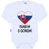 Body s potlačou New Baby Fandím s ocinom biele 50 Body s potlačou New Baby Fandím s ocinom biele 50