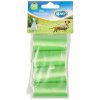 4x20 Sáčky DUVO+ na zber psích výkalov, zelená farba, biologicky rozložiteľne sáčky 4x20 Sáčky DUVO+ na zber psích výkalov, zelená farba, biologicky rozložiteľne sáčky