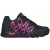 Skechers Uno Dripping In Love black/pink čierna