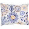 XPOSE® Bavlnená obliečka na vankúš CARDI - modrá 70x90 cm, Bavlna XPOSE® Bavlnená obliečka na vankúš CARDI - modrá 70x90 cm, Bavlna