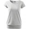 Tričko krátky rukáv Dámske City 120 biela