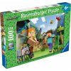 RAVENSBURGER POLSKA 100-dielne puzzle Minecraft XXL RAVENSBURGER POLSKA 100-dielne puzzle Minecraft XXL