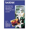 Brother Matte Inkjet Paper, foto papír, matný, bílý, A4, 145 g/m2, 25 ks, BP60MA, inkoustový Brother Matte Inkjet Paper, foto papír, matný, bílý, A4, 145 g/m2, 25 ks, BP60MA, inkoustový
