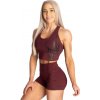 Better Bodies SKULL CORE TOP MAROON tielko Better Bodies gaštanové