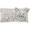Bellatex Tvarovaný vankúš Mačička 45x30