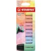 Zvýrazňovač STABILO BOSS MINI Pastel 6 ks - STABILO Zvýrazňovač STABILO BOSS MINI Pastel 6 ks - STABILO