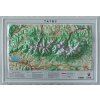Mapa Vysoké Tatry reliéfna 1:200 000 A3 letná Mapa Vysoké Tatry reliéfna 1:200 000 A3 letná