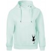 Mačka visiaca - Oversized mikina dámská Moon - kratšia + širšia - XL ( Frost ) Mačka visiaca - Oversized mikina dámská Moon - kratšia + širšia - XL ( Frost )